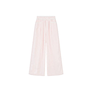 Ribbed Knit Cardigan Pants Set-Up