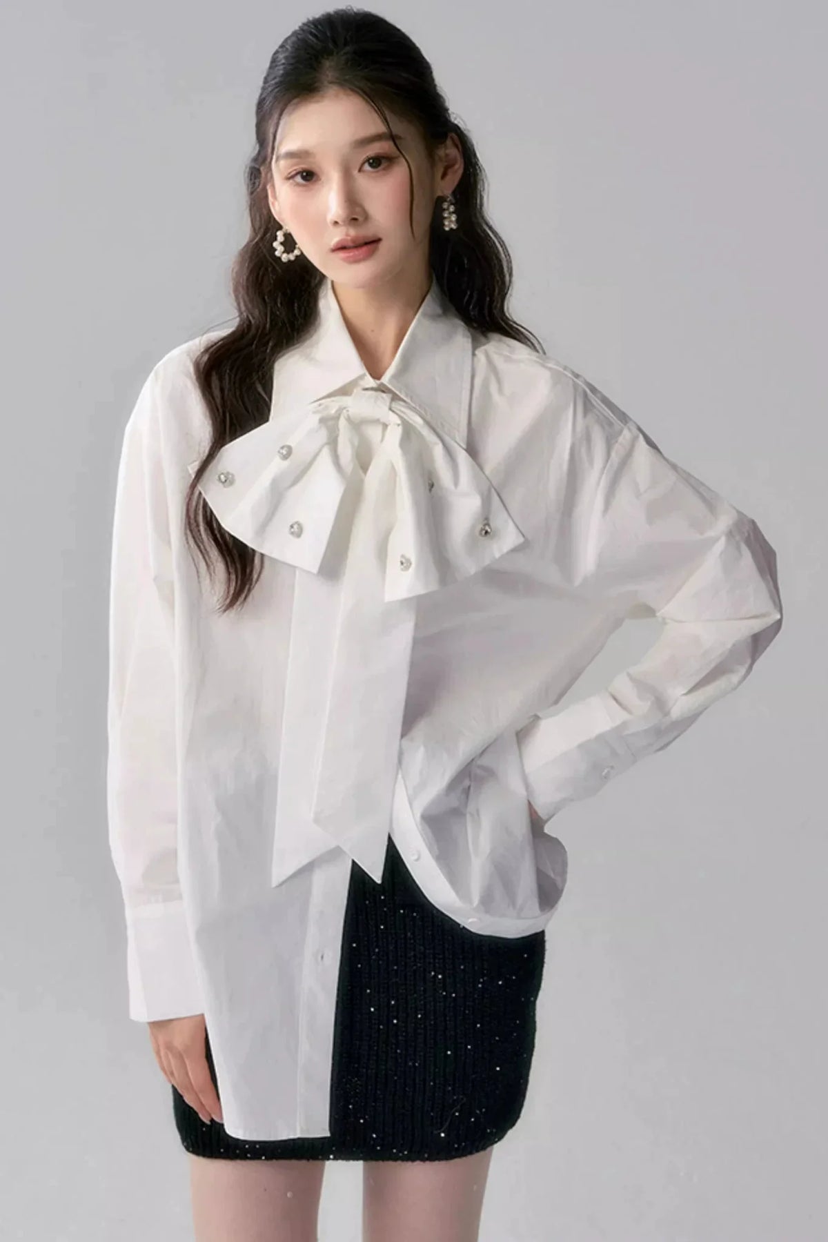 Rich Girl Bow Blouse