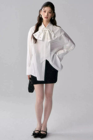 Rich Girl Bow Blouse