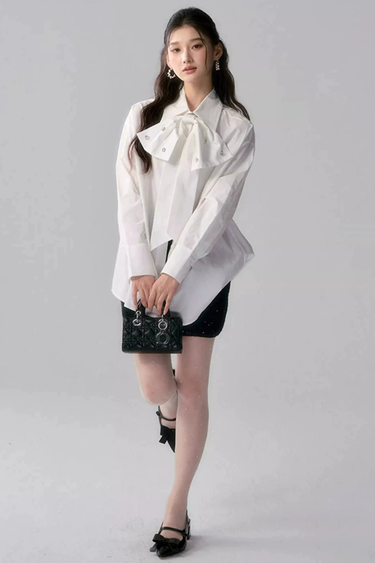 Rich Girl Bow Blouse