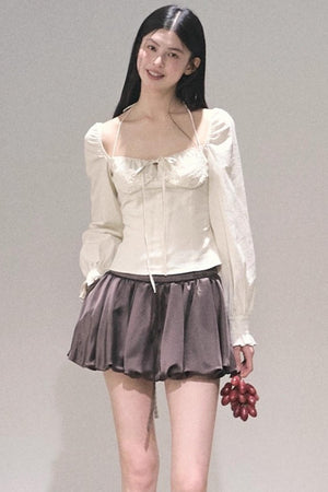Ripe Grapes Lace Camisole Top
