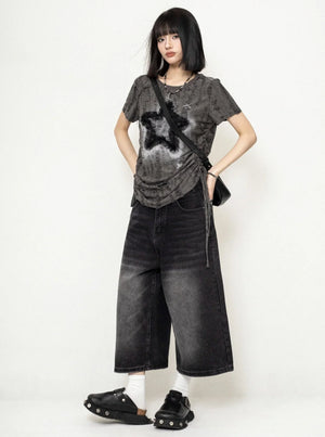 Ripped Versatile Short Sleeve T-Shirt