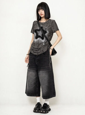 Ripped Versatile Short Sleeve T-Shirt
