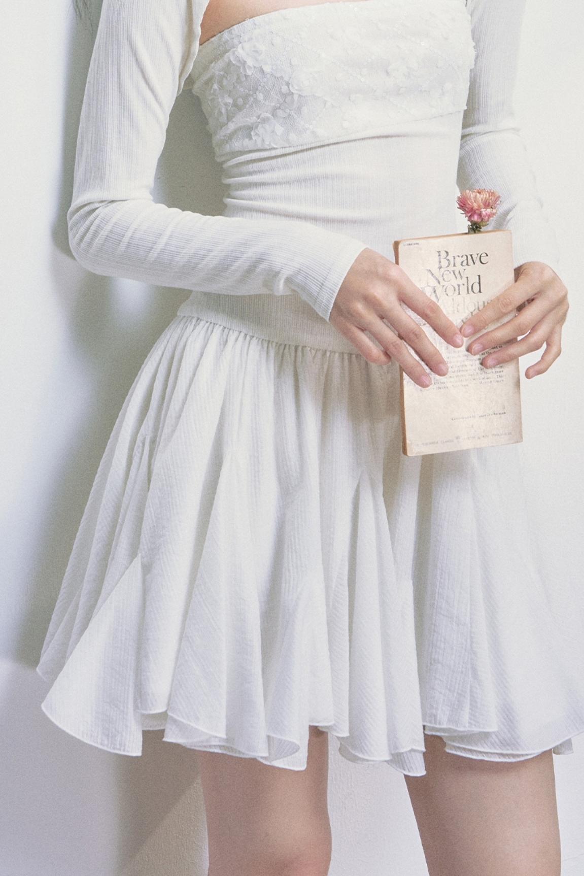 Ripple Halterneck Dress