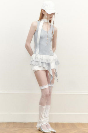 Ripple Lace Tank