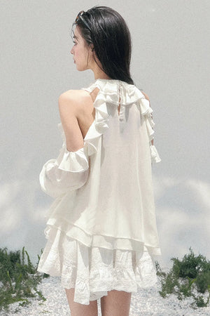 Ripples of Moonlight Lace Skirt