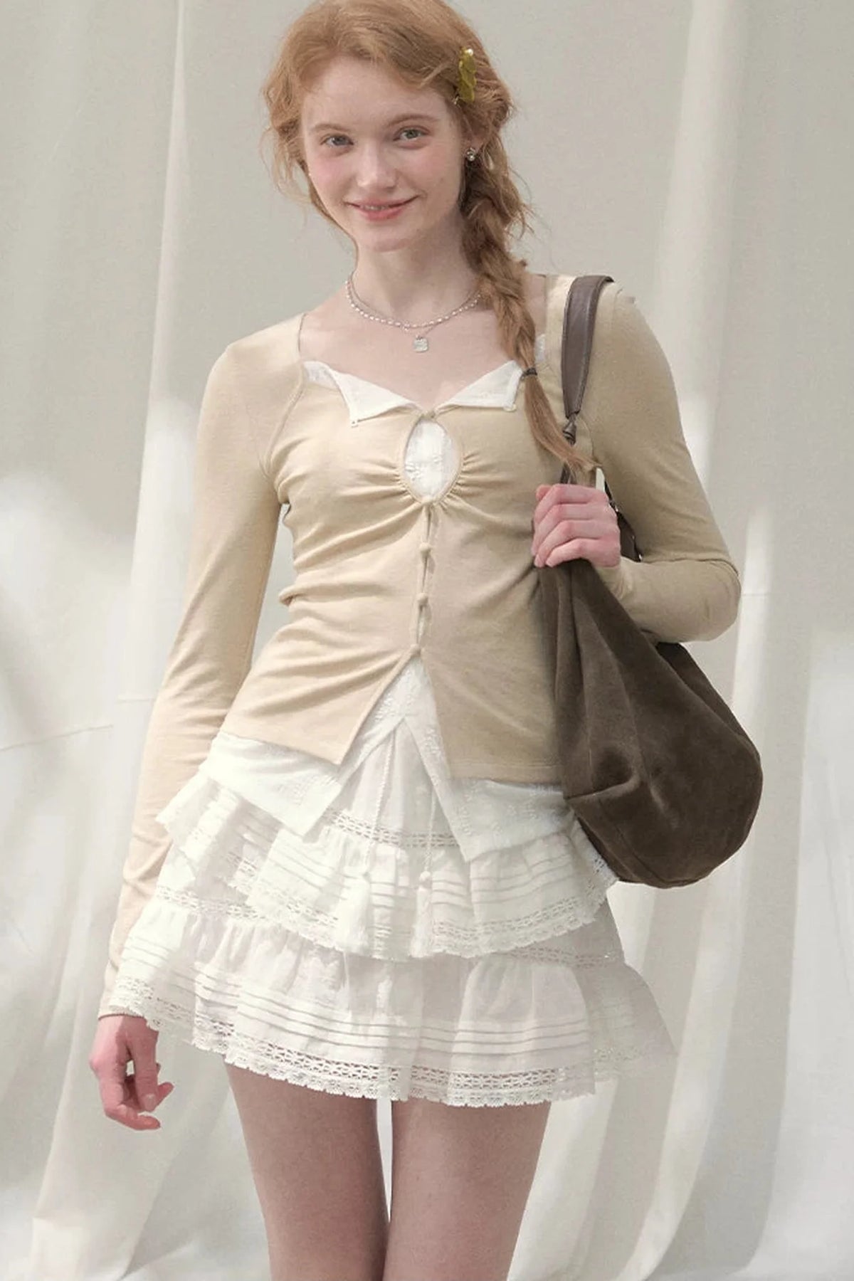 Ripples of the Sea Lace Skirt