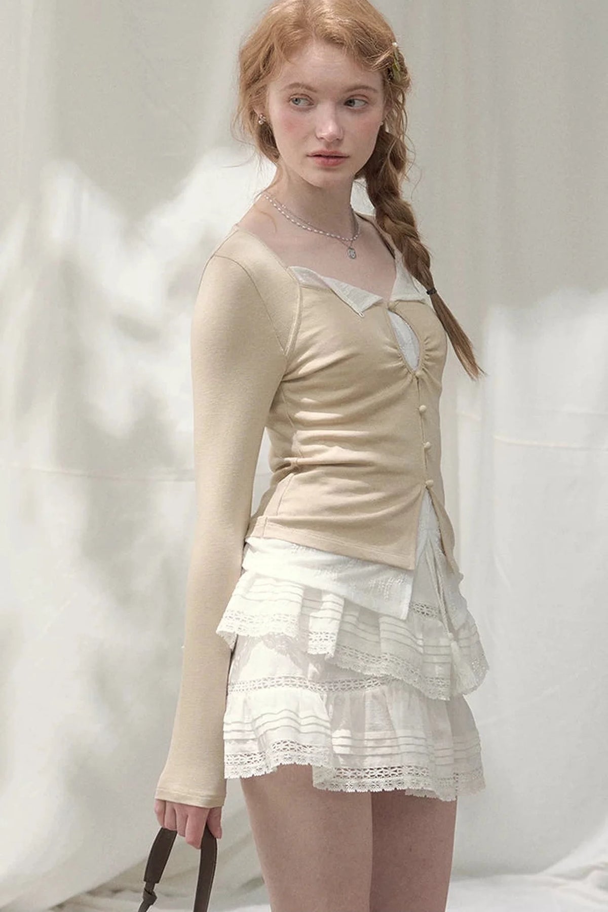 Ripples of the Sea Lace Skirt