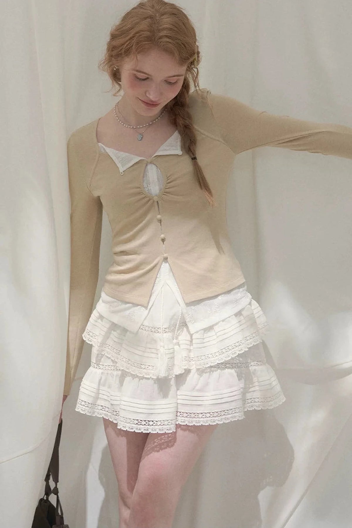 Ripples of the Sea Lace Skirt