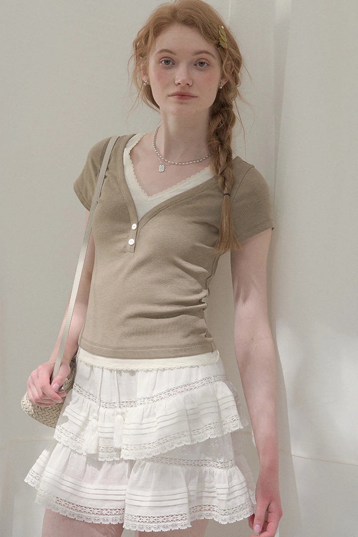 Ripples of the Sea Lace Skirt