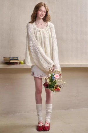 Riverbank Mohair Wool Sweater