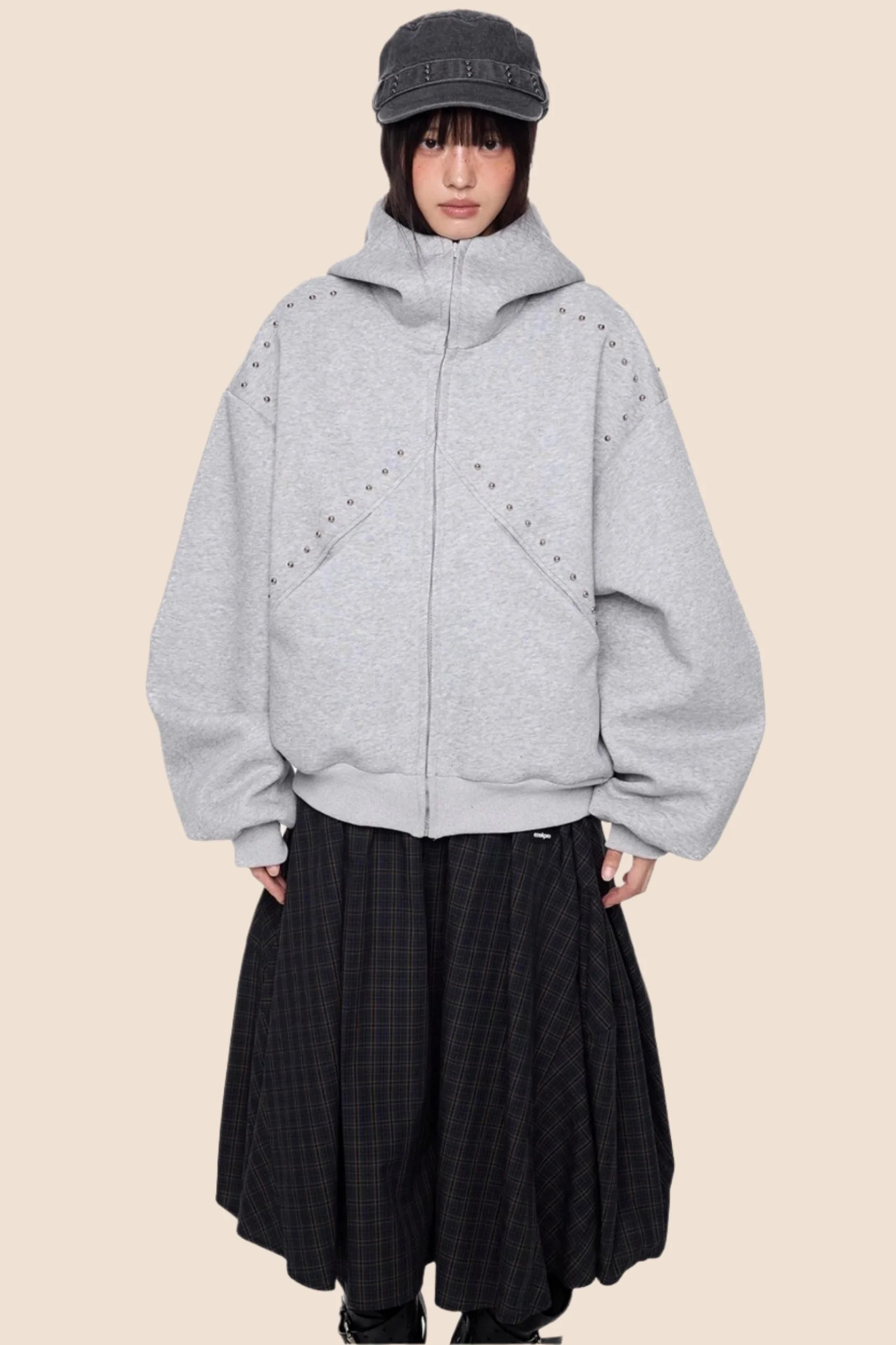Rivet Hoodie Jacket