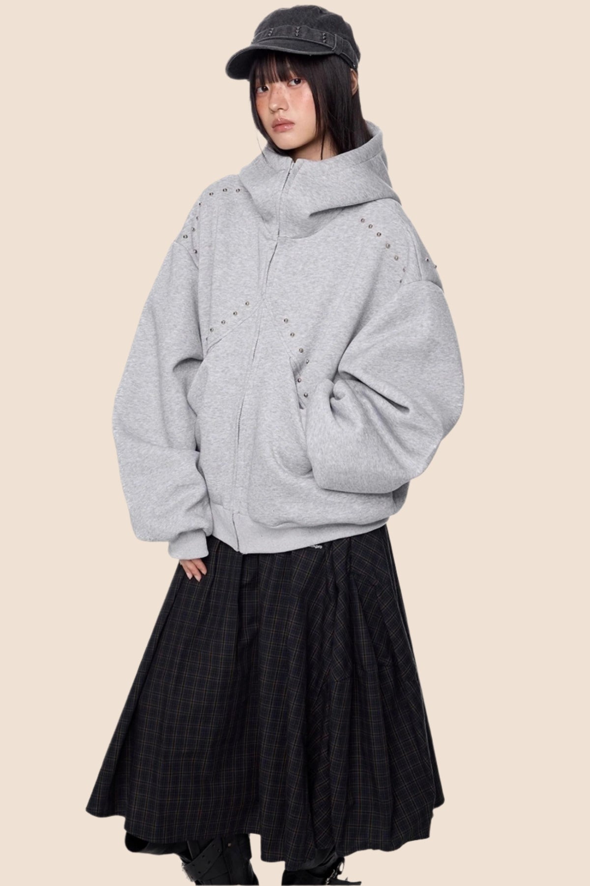 Rivet Hoodie Jacket