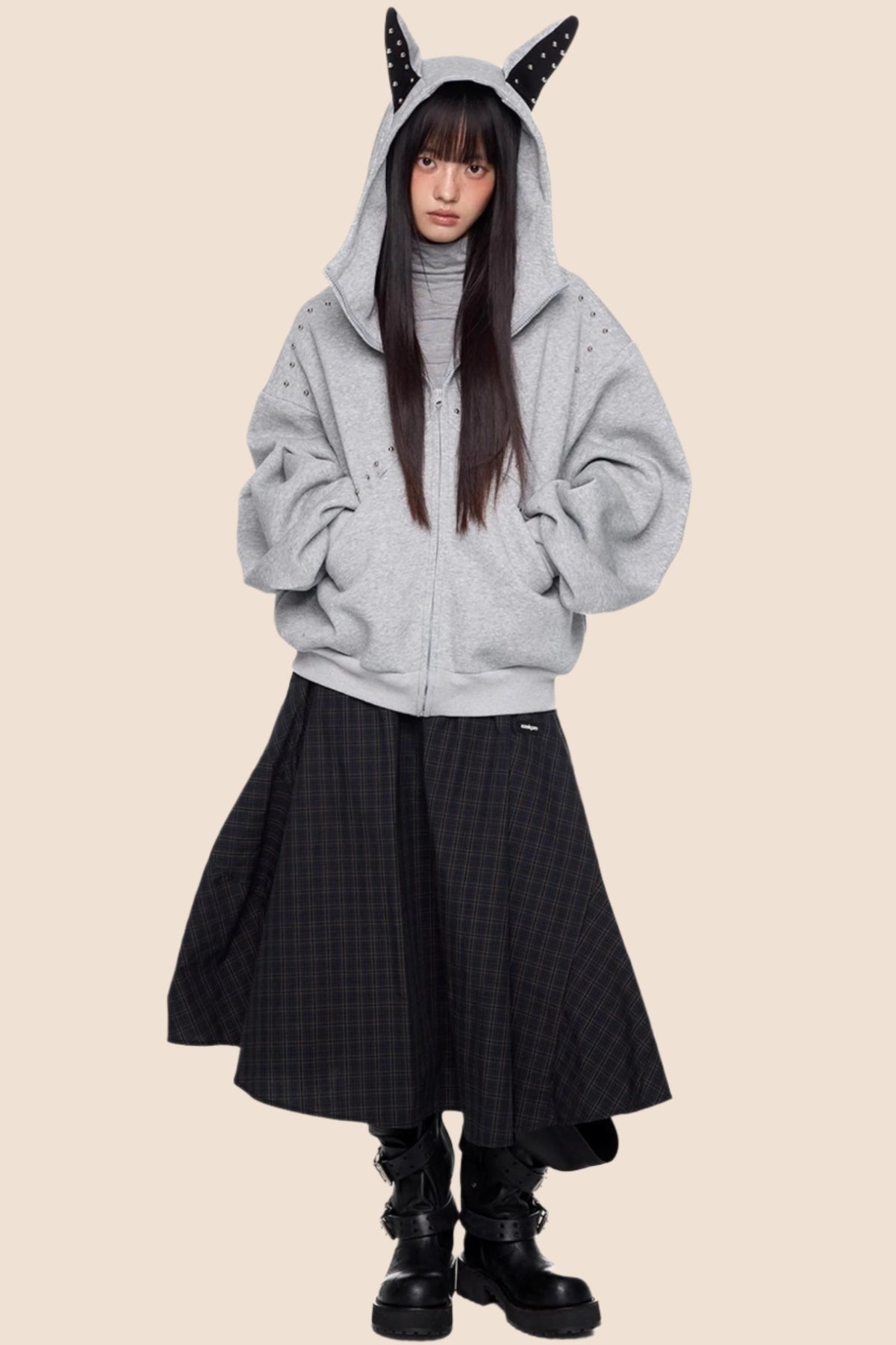 Rivet Hoodie Jacket