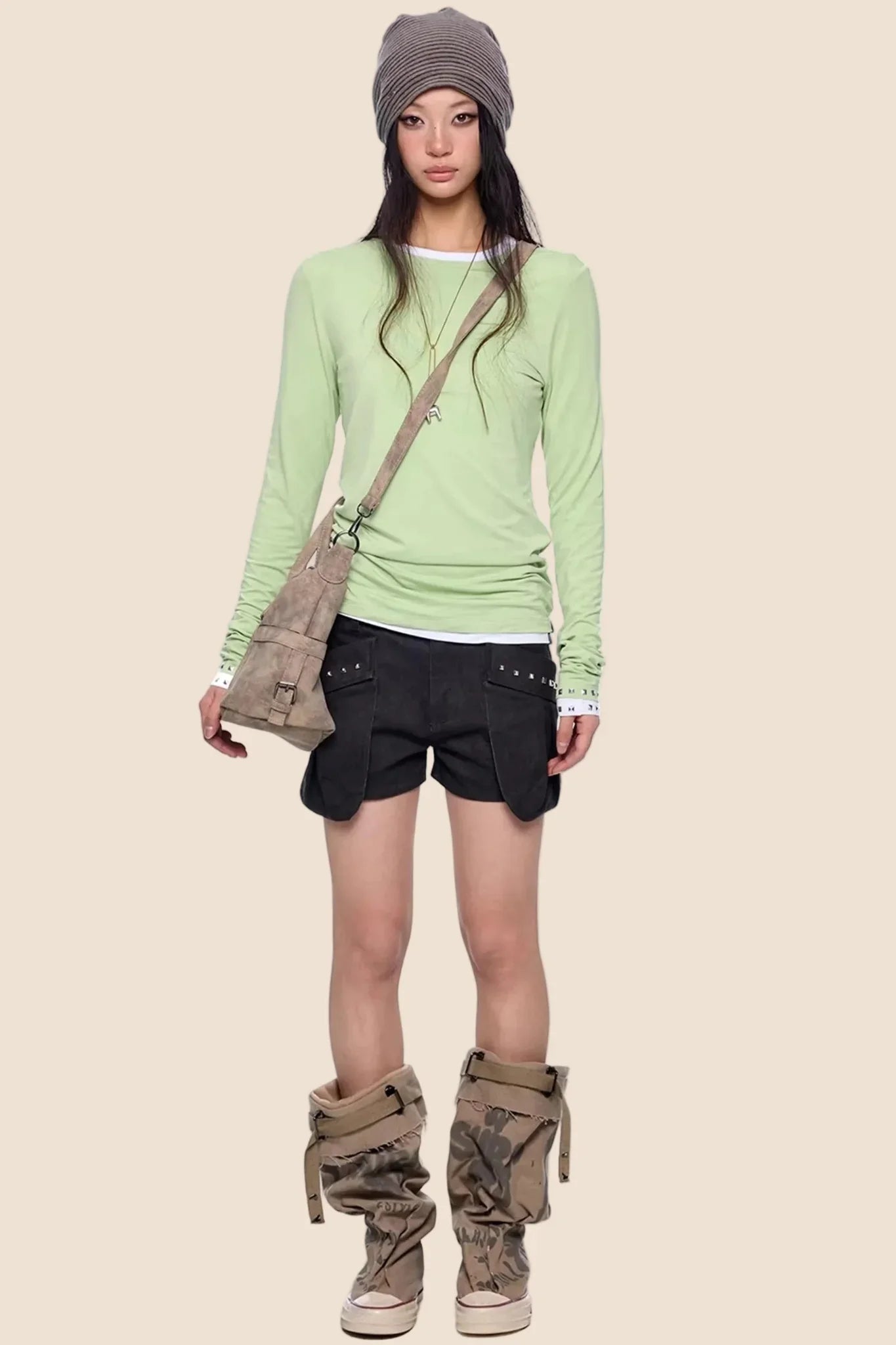 Rivet Retro Slim Top