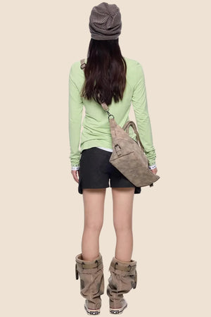 Rivet Retro Slim Top