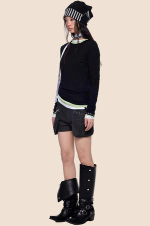 Rivet Retro Slim Top