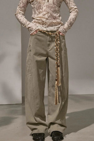 Riveted Cargo Straight Pants