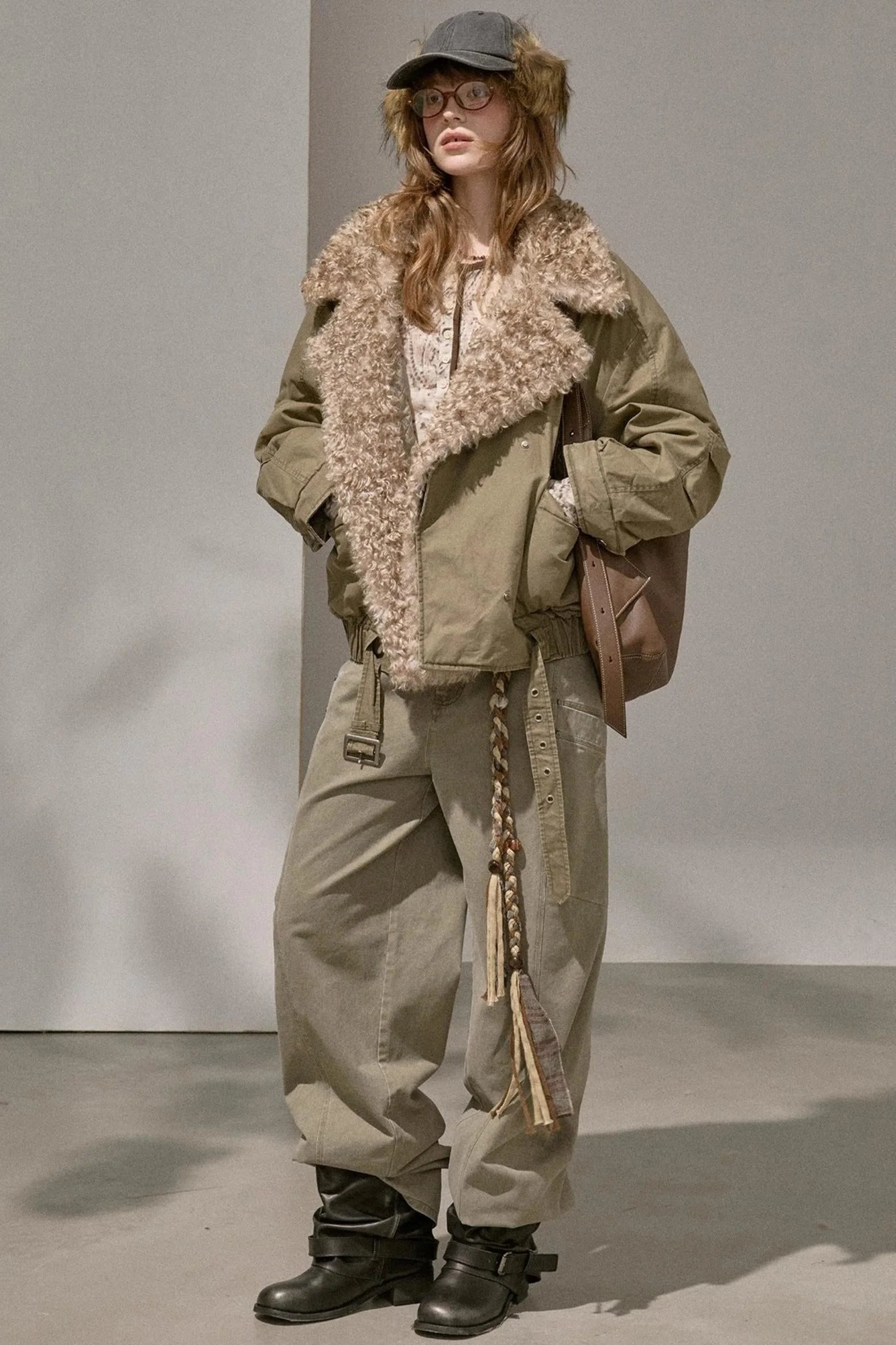 Riveted Cargo Straight Pants