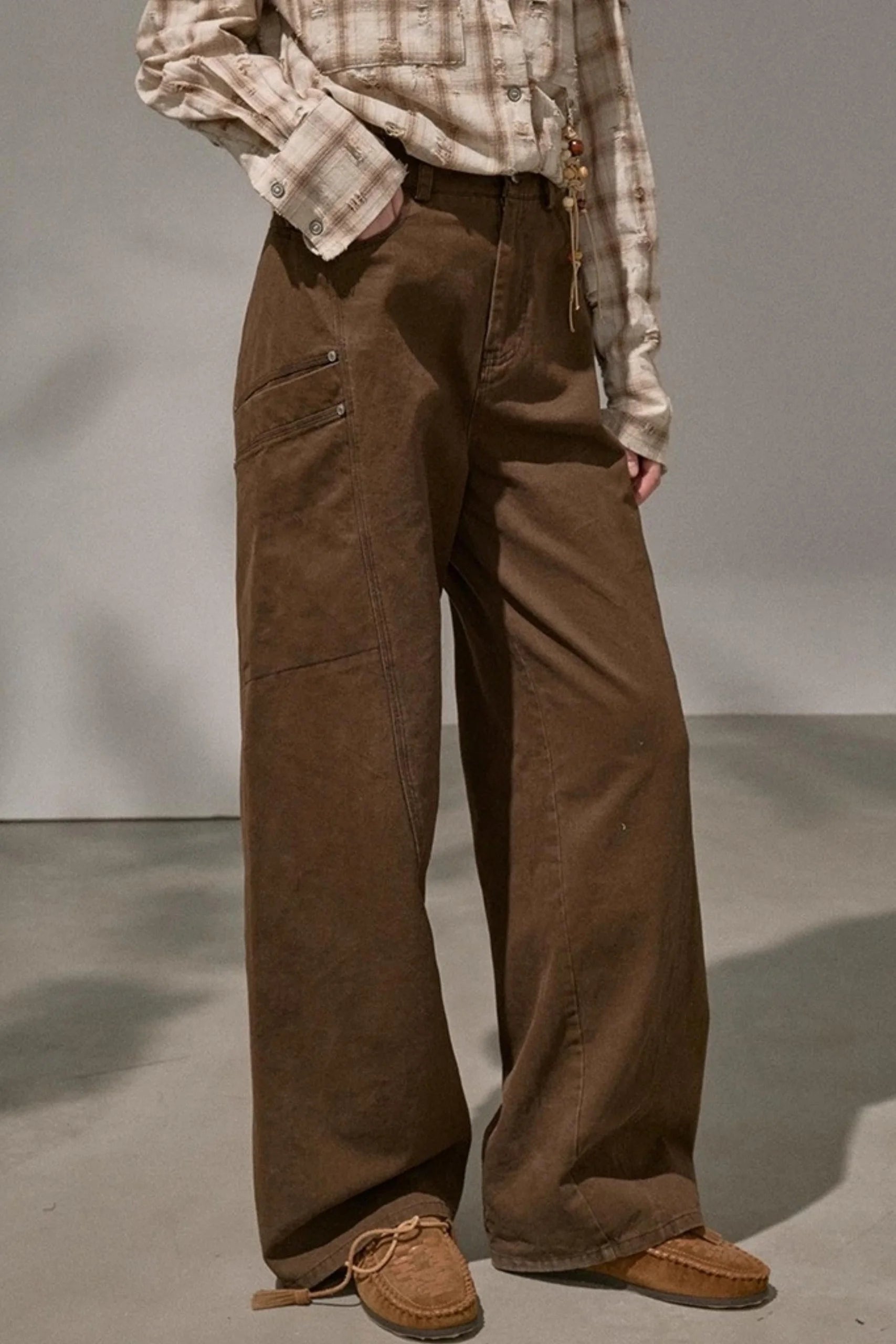 Riveted Cargo Straight Pants
