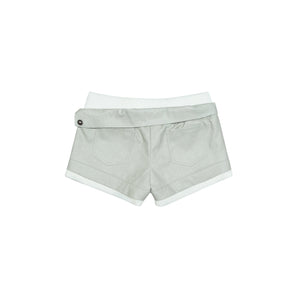 Rock Leather Shorts & Leg-Wear Set-UP