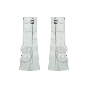 Rock Leather Shorts & Leg-Wear Set-UP