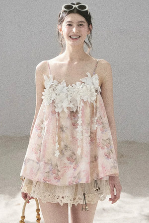 Romance Floral Embroidered Top