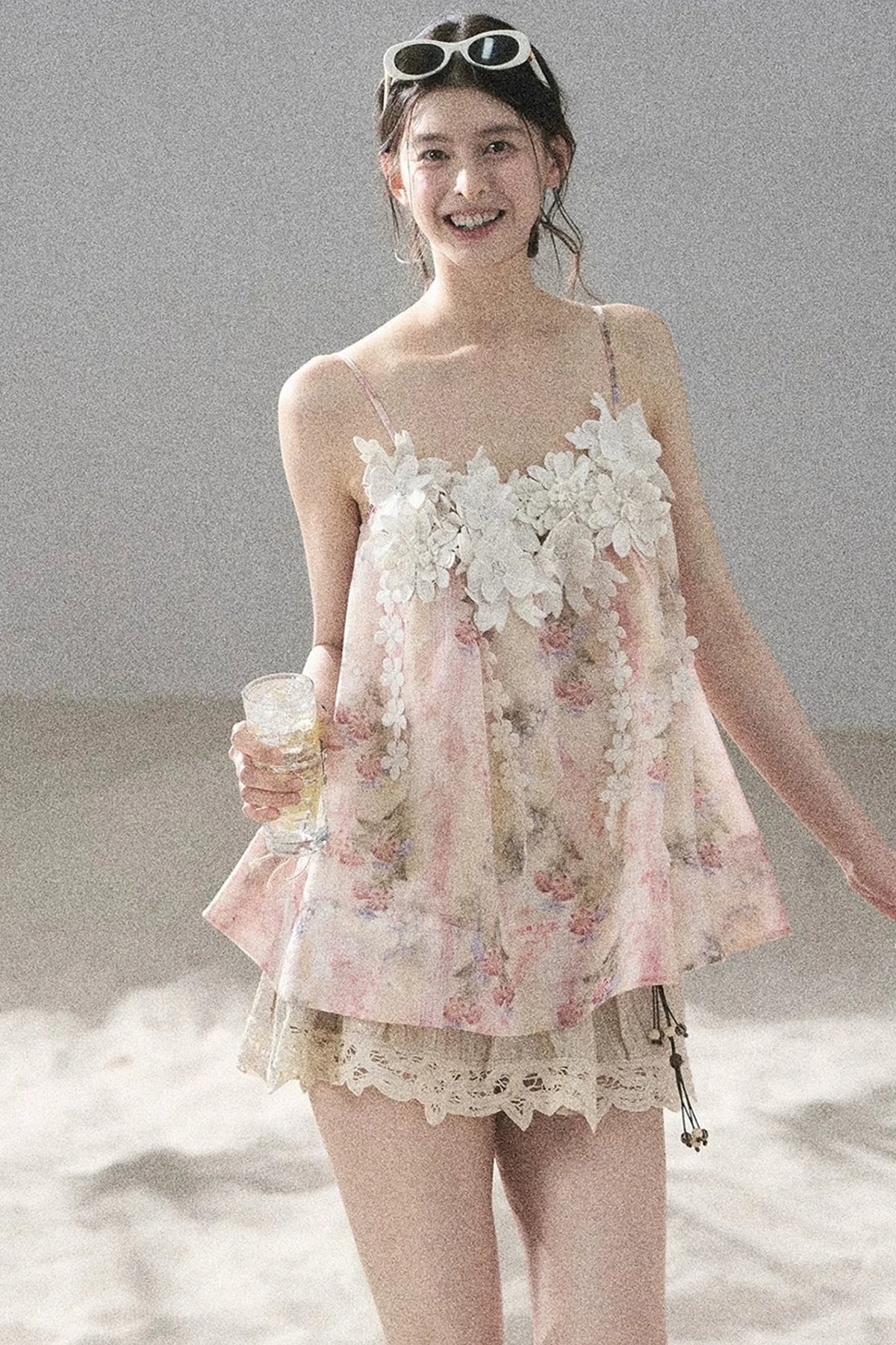 Romance Floral Embroidered Top