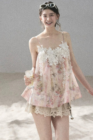 Romance Floral Embroidered Top