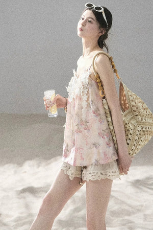 Romance Floral Embroidered Top