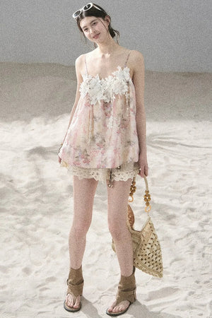 Romance Floral Embroidered Top
