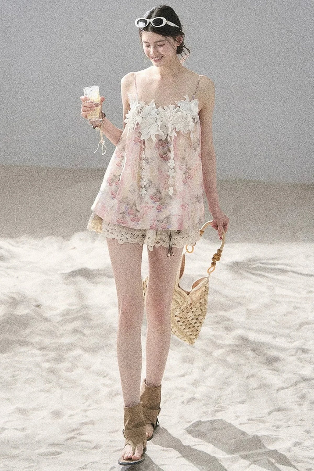 Romance Floral Embroidered Top