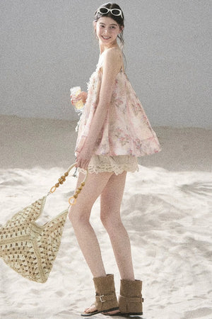 Romance Floral Embroidered Top