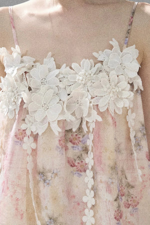 Romance Floral Embroidered Top