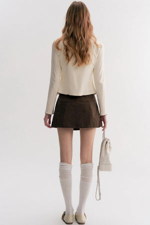 Romantic Autumn Lace Knit Cardigan