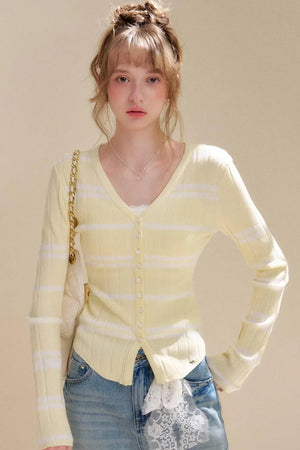 Romantic Contrast Lace Cardigan Top