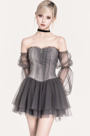 Romantic Corset Tulle Dress