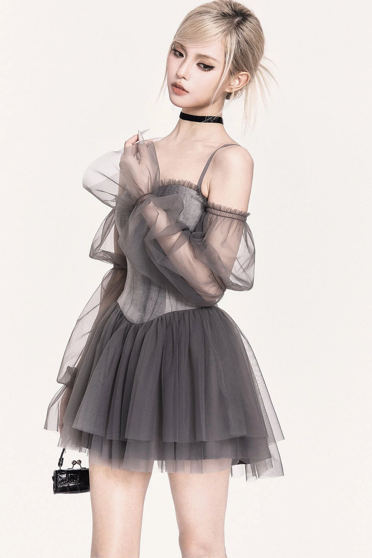 Romantic Corset Tulle Dress