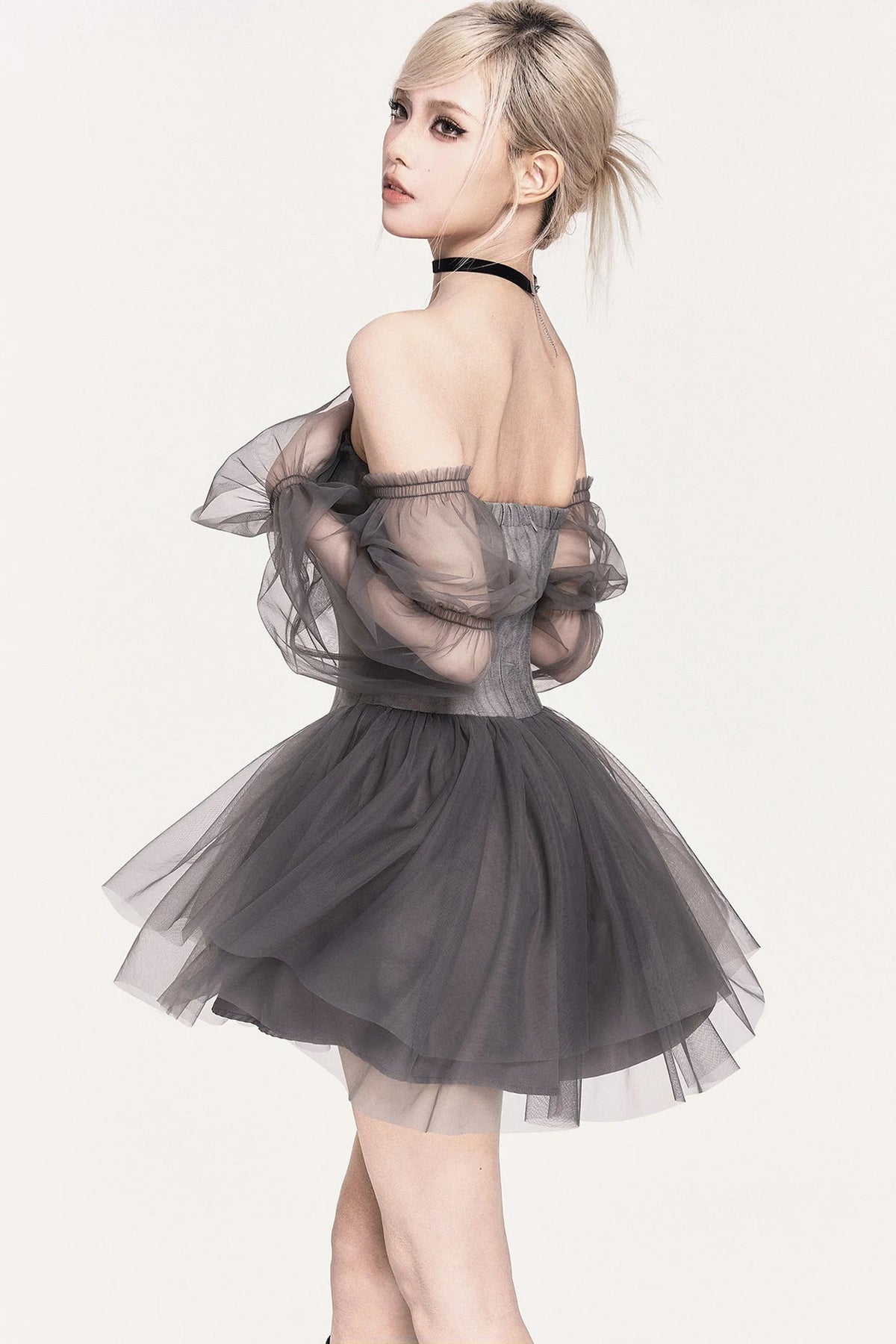 Romantic Corset Tulle Dress