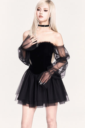 Romantic Corset Tulle Dress