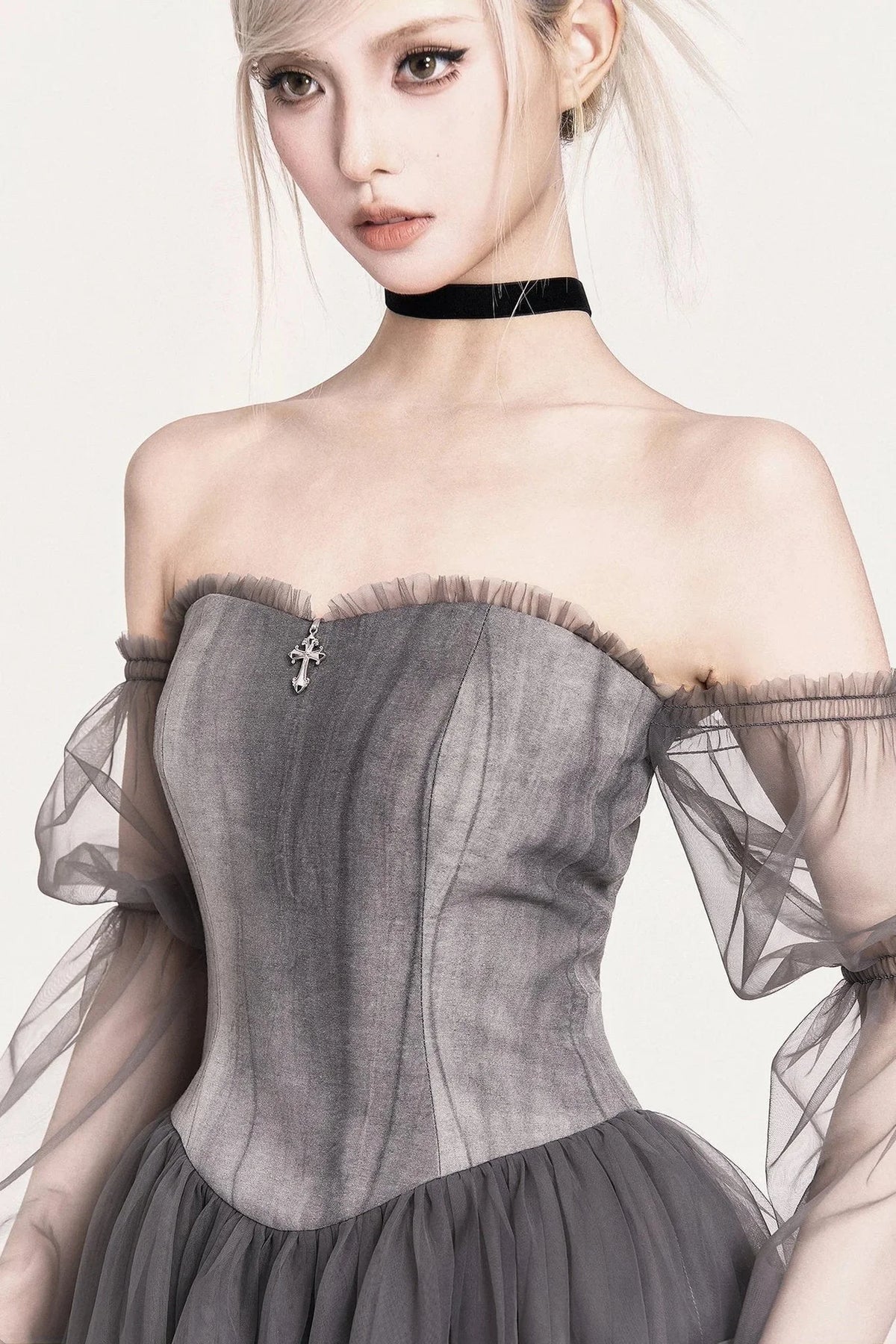 Romantic Corset Tulle Dress