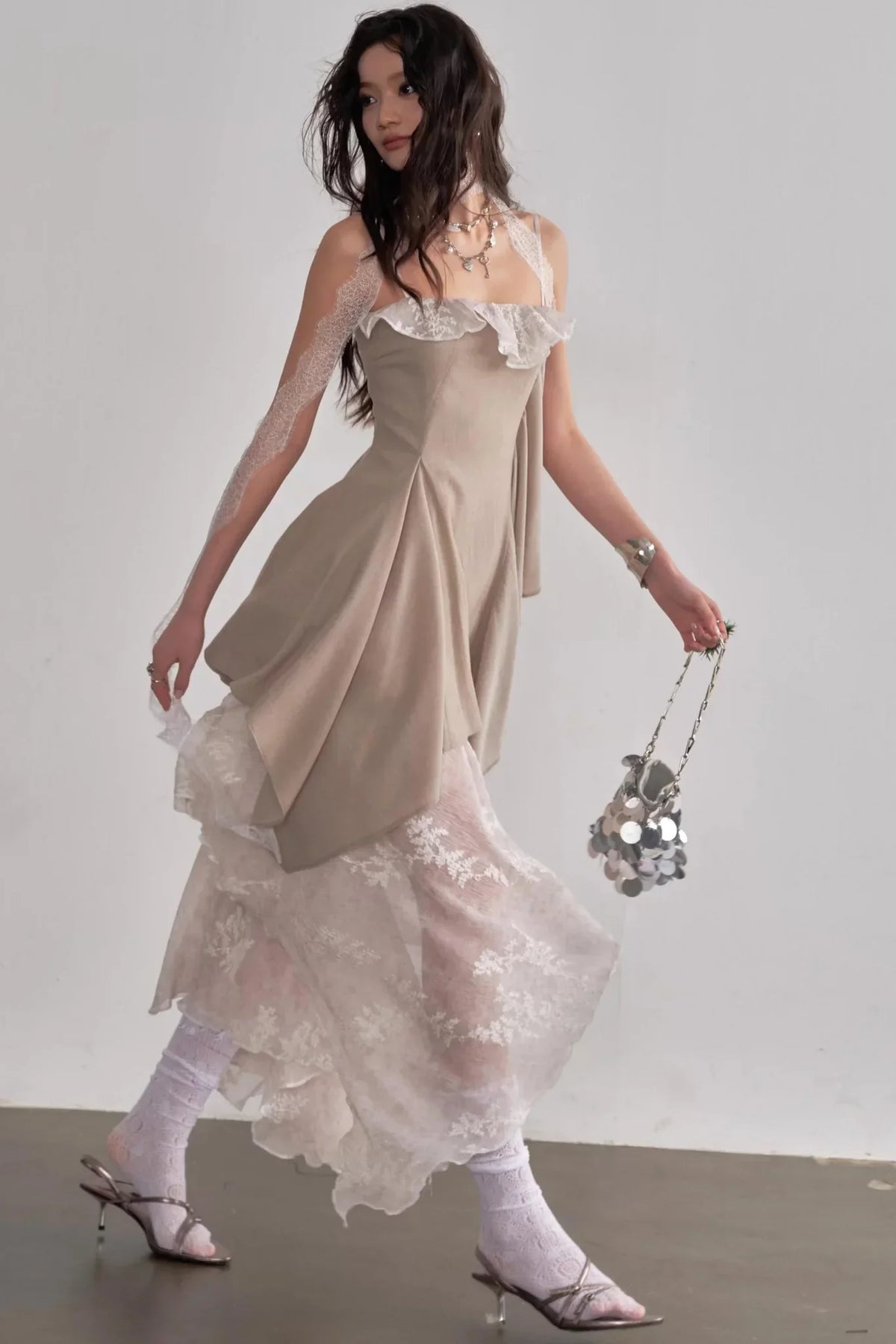 Romantic Fairy Embroidered Dress