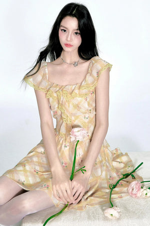 Romantic Floral Dress