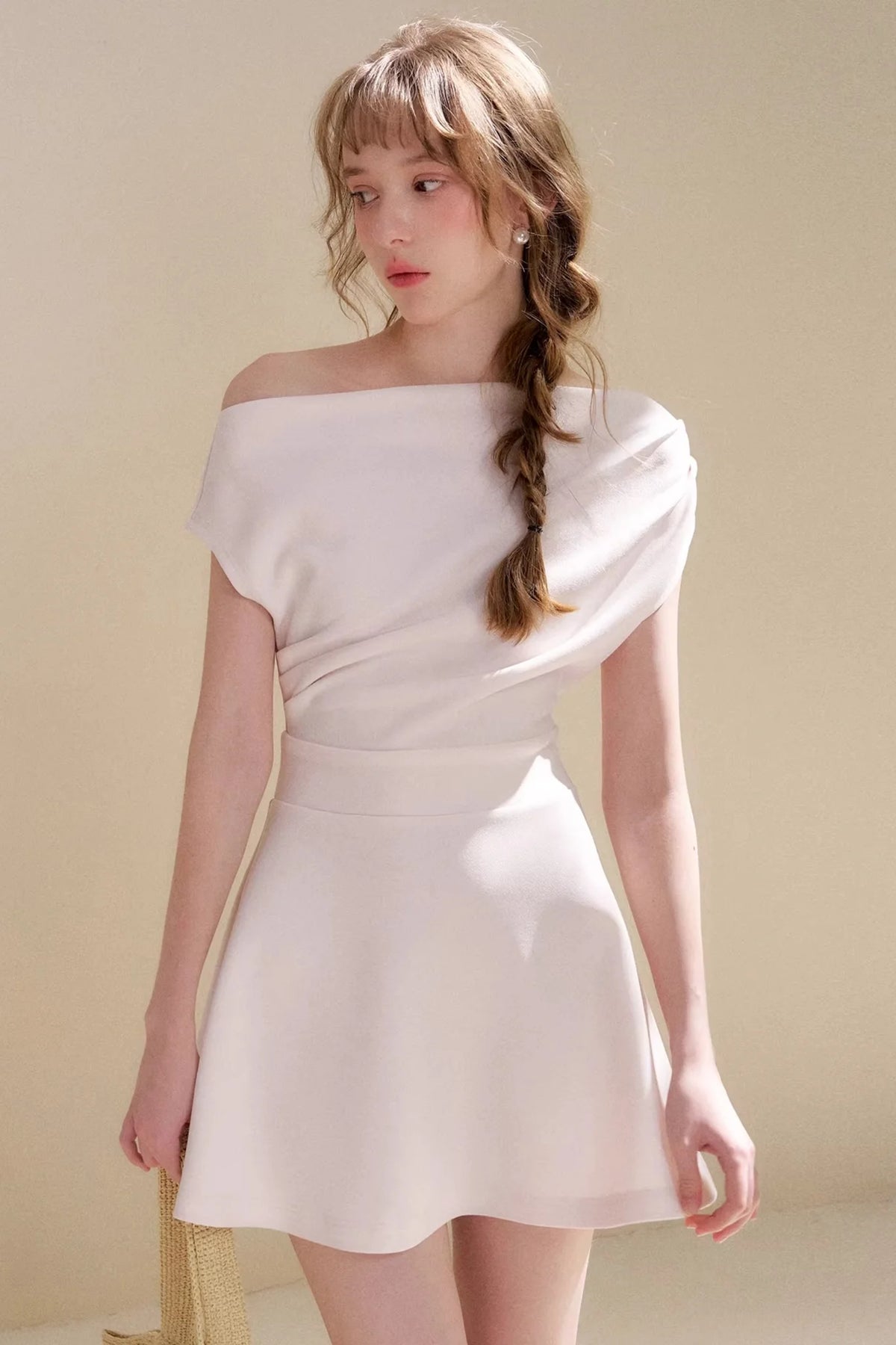 Romantic French Bow-Tie Dress