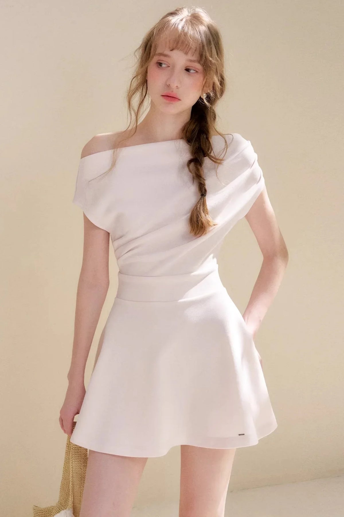 Romantic French Bow-Tie Dress
