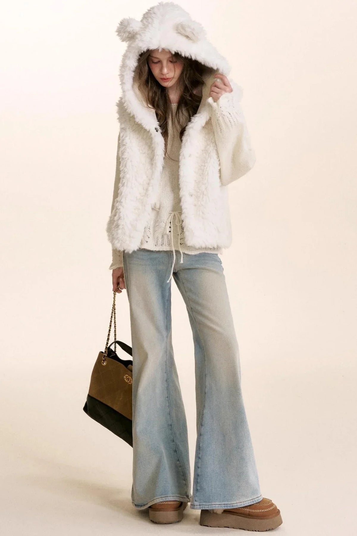 Romantic French Flared Jeans