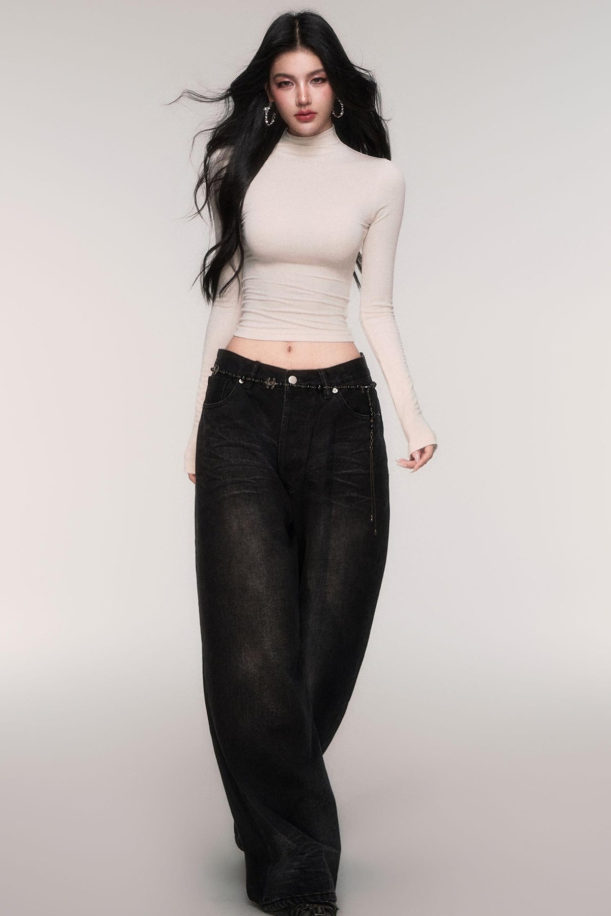 Romantic High Stretch Slim Top