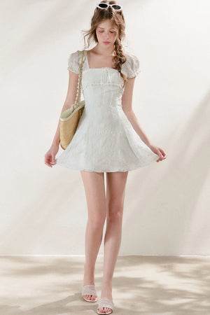 Romantic Lace Embroidery Dress