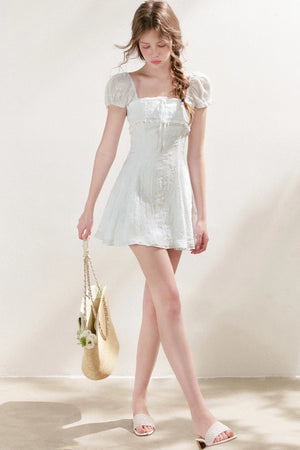 Romantic Lace Embroidery Dress