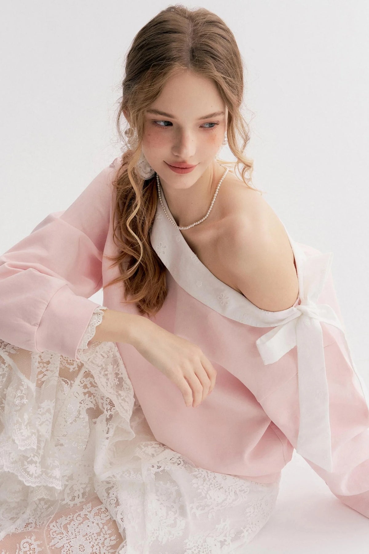 Romantic Lace High-Waisted Maxi Skirt